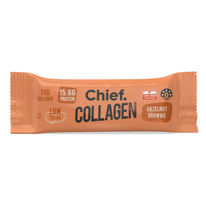 Chief Collagen Protein Bar - Hazelnut Brownie 45g