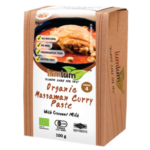 Lum Lum Organic Massaman Curry Paste 100g