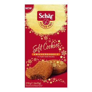 Christmas 2024 Schar Soft Cookies Cinnamon 210g