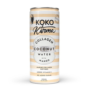 Koko & Karma Coconut Water - Collagen & Mango 250ml