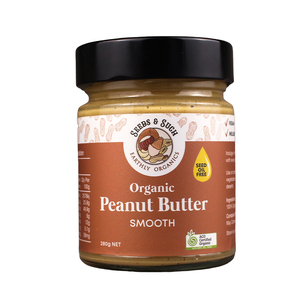 Seeds & Such Organic Peanut Butter - Smooth 280g