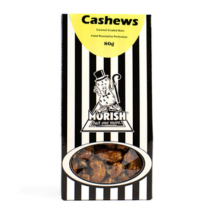 Morish Nuts - Caramel Coated Cashews 80g