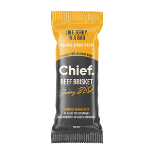 Chief Grass Fed Beef Bar - Smokey BBQ 40g