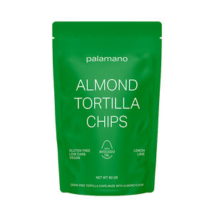 Palamano Almond Tortilla Chips - Lemon Lime 90g