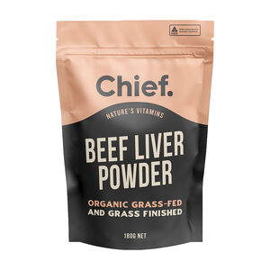 Chief Organic Beef Liver Powder 180g