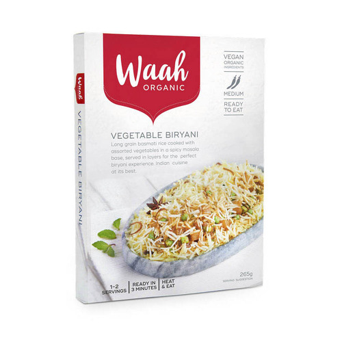 Waah Organic Vegetable Biryani 265g