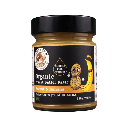 Seeds & Such Organic Peanut Paste - Peanut & Banana 280g