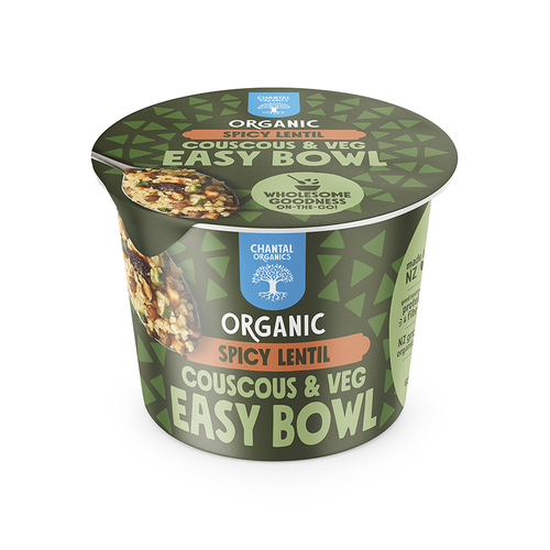 Chantal Organics Easy Bowl - Spicy Lentil 65g