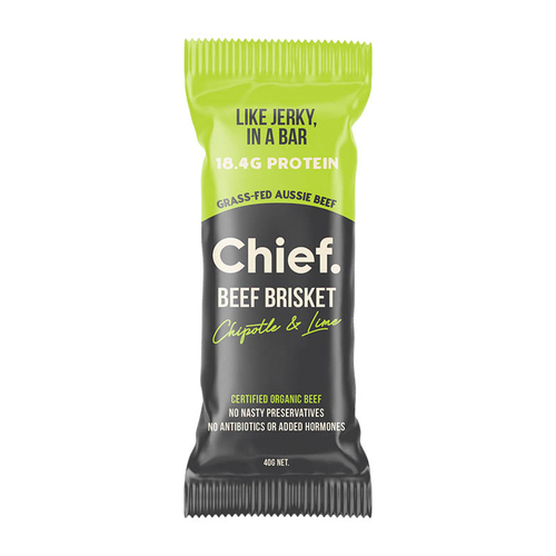 Chief Grass Fed Beef Bar - Chipotle & Lime 40g