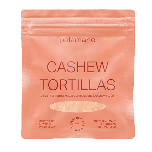 Palamano Cashew Tortillas 5pack 125g