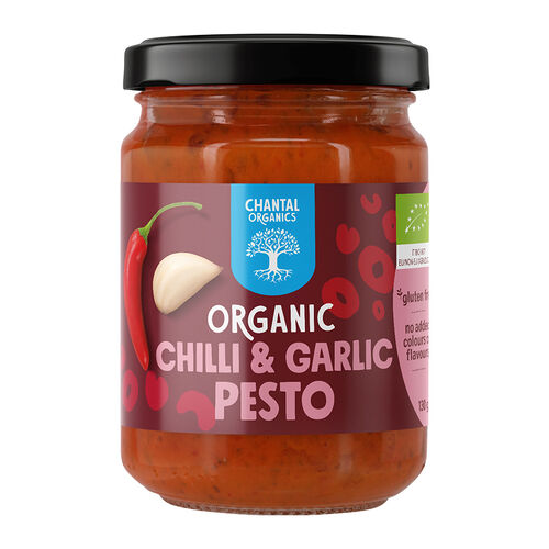 Chantal Organics Chilli & Garlic Pesto 130g