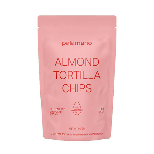 Palamano Almond Tortilla Chips - Sea Salt 90g