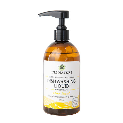 Tri Nature Dishwashing Liquid Lemon Ironbark & Melaleuca 500ml